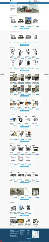Dự án thiết kế website Công ty Inox Đại An do N3Tech thực hiện